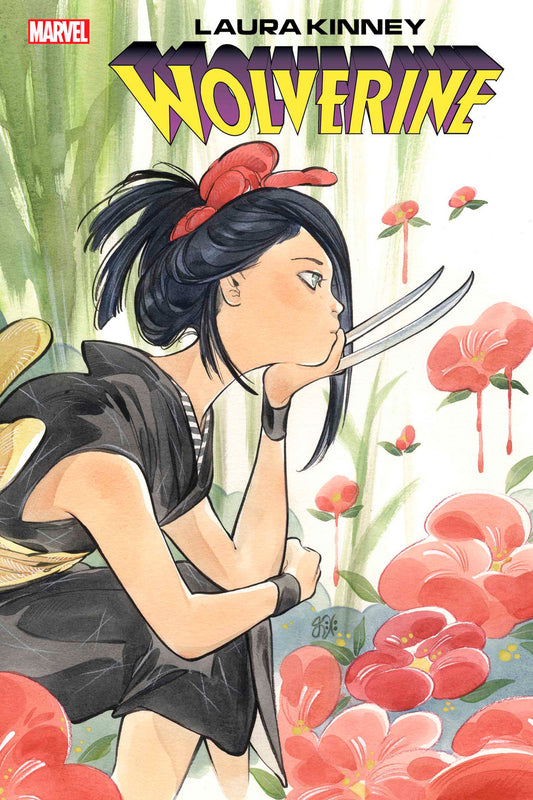 LAURA KINNEY: WOLVERINE #4 PEACH MOMOKO KIMONO VARIANT - Image