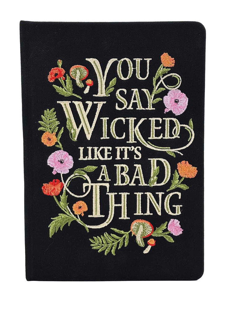 Wicked Embroidered Journal image -  - Image - Pop Weasel