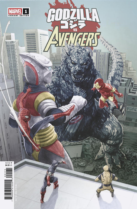 GODZILLA VS. AVENGERS #1 MITSUHIRO ARITA VARIANT - Image