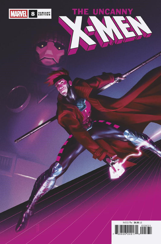 UNCANNY X-MEN #8 MIGUEL MERCADO GAMBIT VARIANT [ROG] image