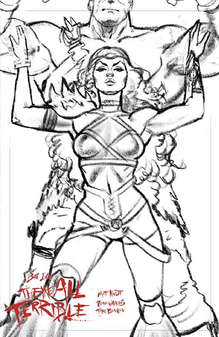 Theyre All Terrible #1-2 (of 4) Deluxe Edition  C Inc 1:20 Joe Quinones Var - Image