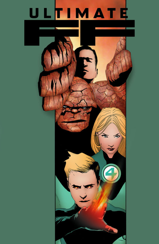 ULTIMATE FANTASTIC FOUR OMNIBUS VOL. 1 JAE LEE COVER [DM ONLY] | Hardcover image