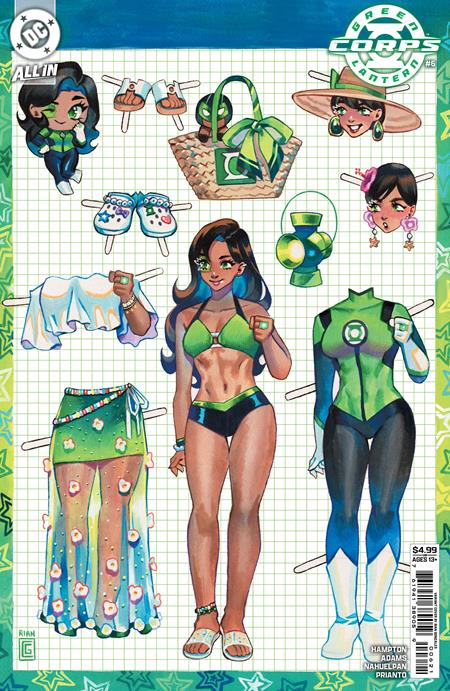 Green Lantern Corps #6  C Rian Gonzales Card Stock Var - Image