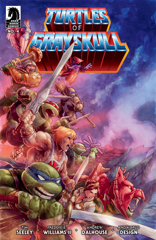 Masters of the Universe/Teenage Mutant Ninja Turtles: Turtles of Grayskull #4 (CVR C) (Fero Peniche) - Image
