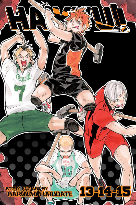 Haikyu!! (3-in-1 Edition), Vol. 5 Includes vols. 13, 14 & 15 image