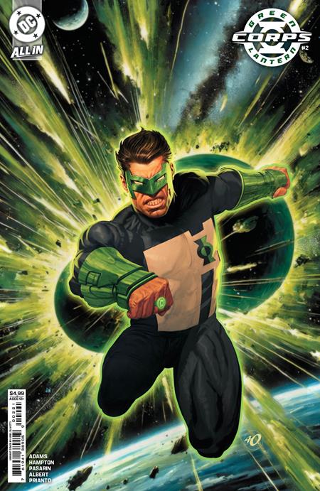 Green Lantern Corps #2  C Ariel Olivetti Card Stock Var image