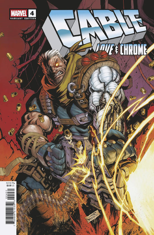 CABLE: LOVE AND CHROME #4 GERARDO SANDOVAL VARIANT - Image