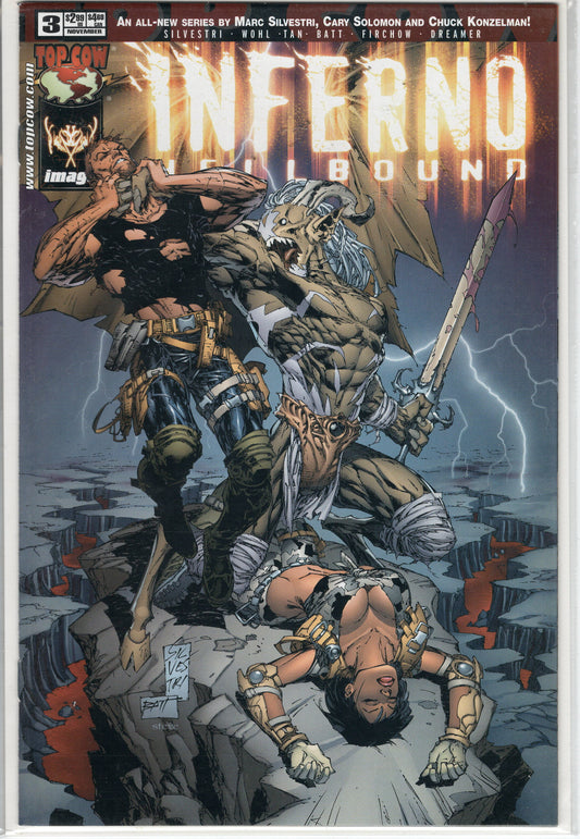 Pre-Owned - Inferno: Hellbound #3  (November 2002) Scanned Image Pop Weasel Pre-Owned Comics