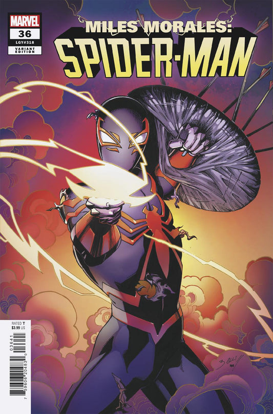 MILES MORALES: SPIDER-MAN #36 MARK BAGLEY VARIANT - Image
