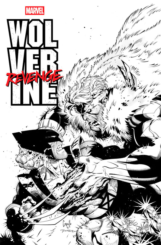 WOLVERINE: REVENGE - RED BAND: RAW - BLACK & WHITE EDITION #2 [POLYBAGGED] - Image