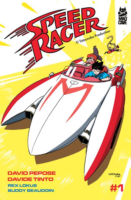 Speed Racer #1  H 20 Copy Ken Nimura Unlock Var - Image