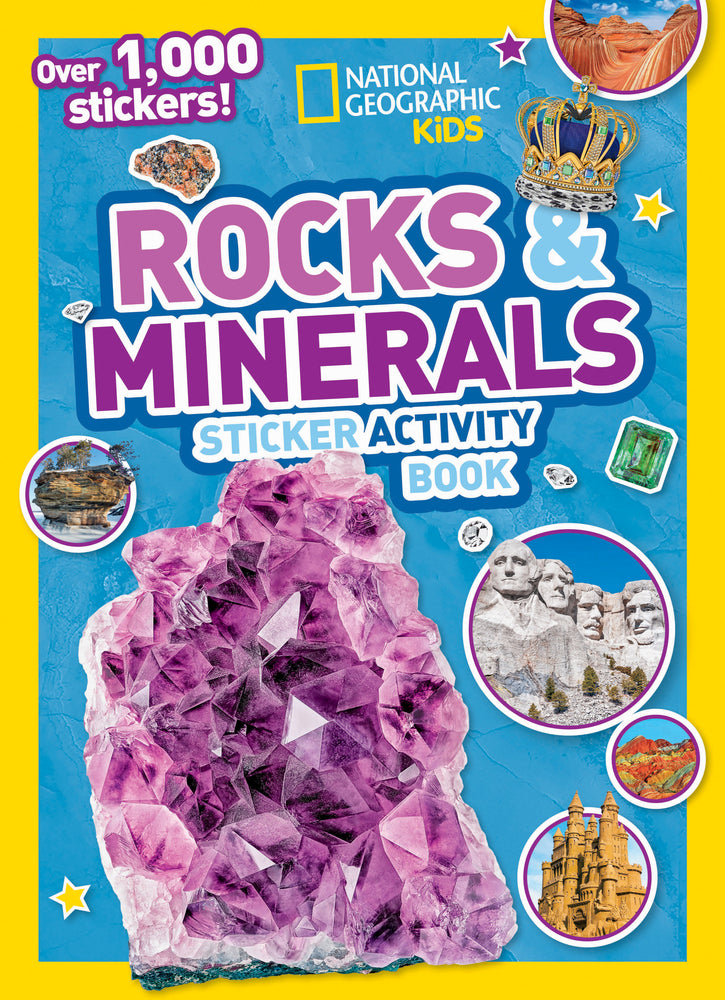 Rocks and Minerals Sticker Activity Book image - Children/Young Adult - Image - Pop Weasel