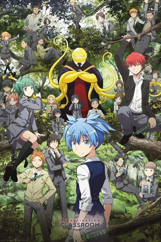 Assassination Classroom Forest Group Poster