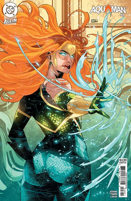 Aquaman #8  C Edwin Galmon Card Stock Var - Image