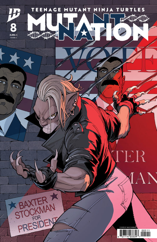 Teenage Mutant Ninja Turtles: Mutant Nation #8 Variant B (Dunbar) - Image