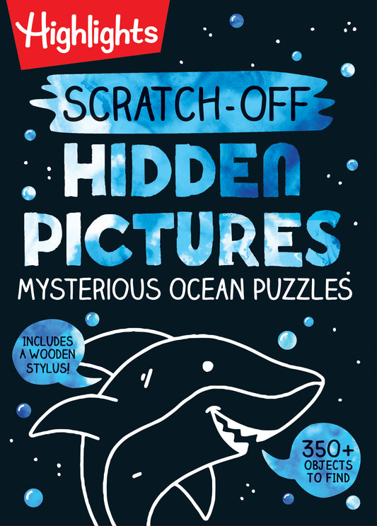 Scratch-Off Hidden Pictures Mysterious Ocean Puzzles image