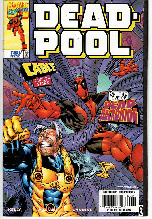 Pre-Owned - Deadpool #22  (November 1998) Scanned Image Pop Weasel Pre-Owned Comics