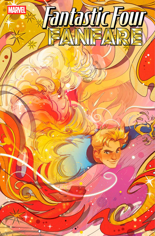 FANTASTIC FOUR FANFARE #4 NICOLETTA BALDARI 4-PART CONNECTING VARIANT - Image