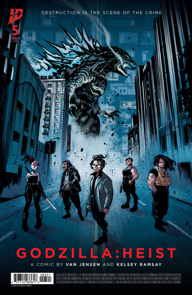 Godzilla: Heist - Comics - Image - Pop Weasel