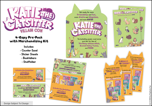 Katie the Catsitter 5: Villain Con 4-Copy Prepack with Merchandising Kit - Image