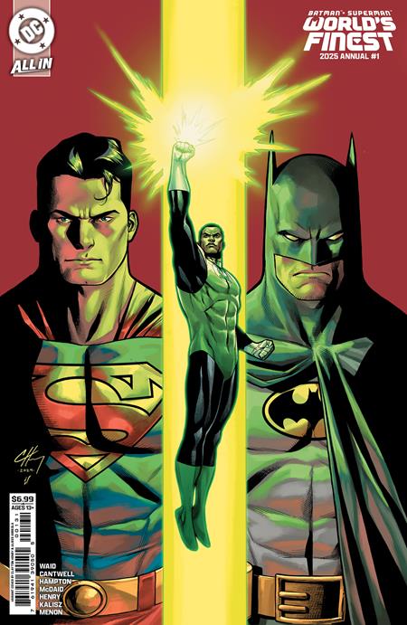 Batman Superman Worlds Finest 2025 Annual #1  | One Shot  B Clayton Henry Card Stock Var (we Are Yesterday) - Image
