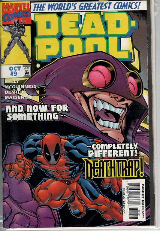 Pre-Owned - Deadpool #9  (October 1997) Scanned Image Pop Weasel Pre-Owned Comics