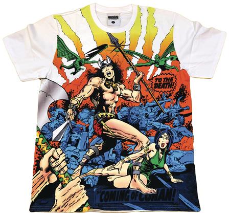 Conan The Coming Of Conan T-shirt M - Image - Comics - Image - Pop Weasel