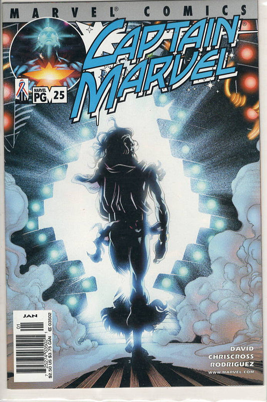 Pre-Owned - Captain Marvel #25  (January 2002) Scanned Image Pop Weasel Pre-Owned Comics