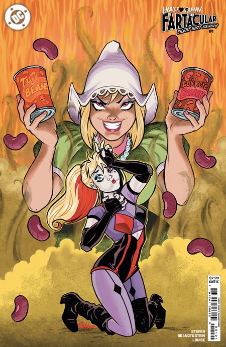 Harley Quinn Fartacular Silent Butt Deadly #1  | One Shot  B Amanda Conner Card Stock Var image