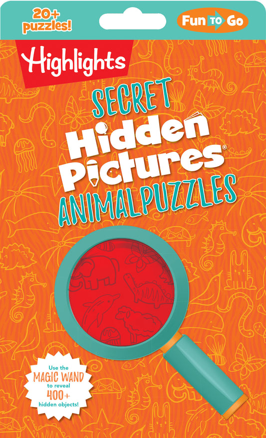 Secret Hidden Pictures® Animal Puzzles image