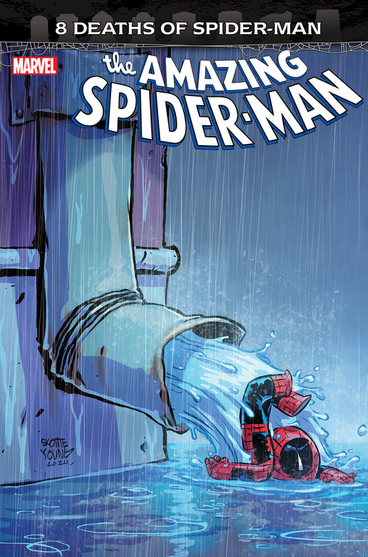 AMAZING SPIDER-MAN #66 SKOTTIE YOUNG 8 DEATHS OF SPIDER-MAN VARIANT image