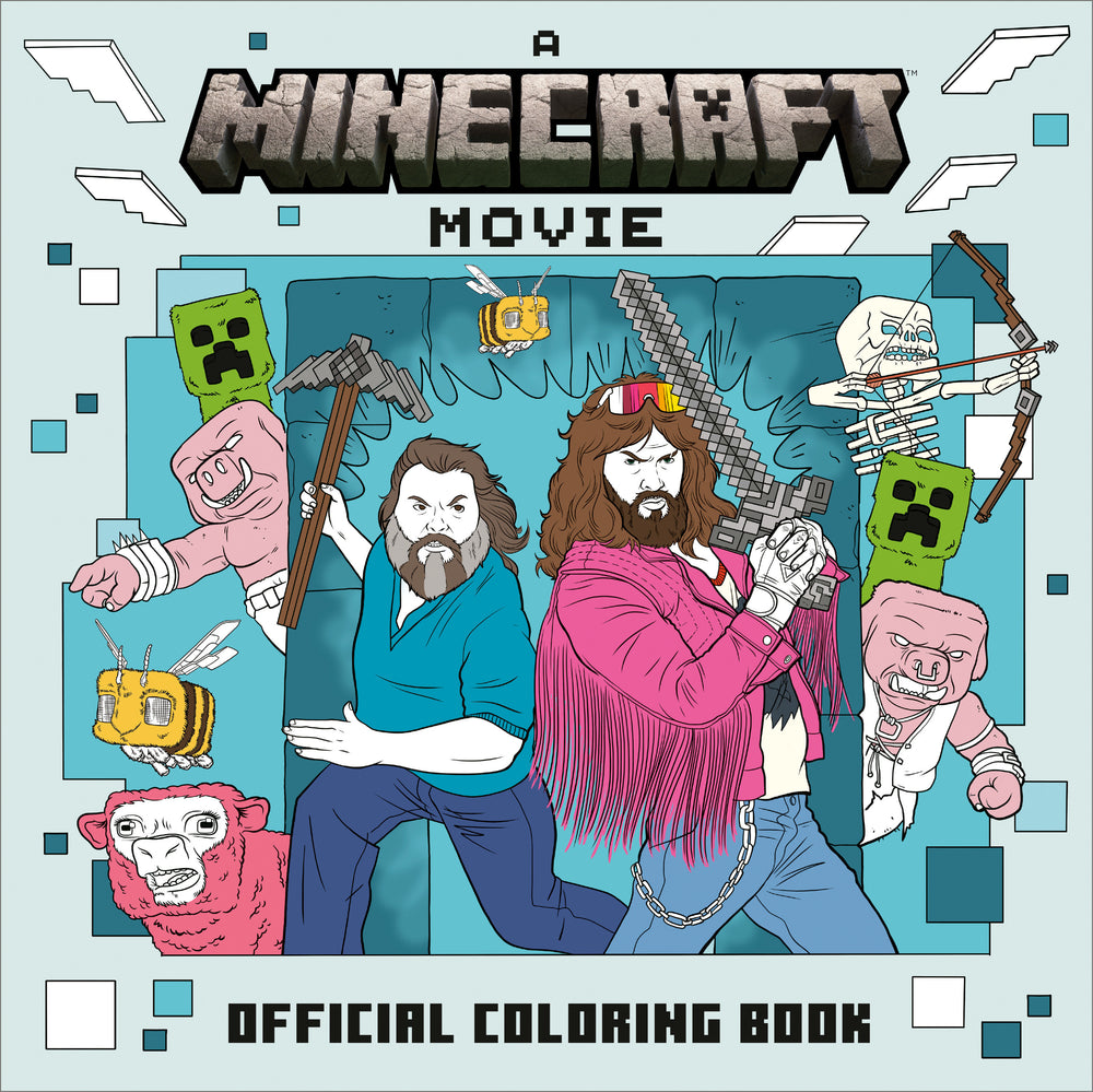 A Minecraft Movie Official Coloring Book image - Books - Image - Pop Weasel
