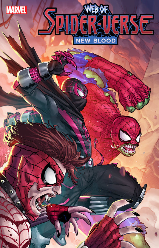 WEB OF SPIDER-VERSE: NEW BLOOD #1 ARIO ANINDITO CONNECTING VARIANT image