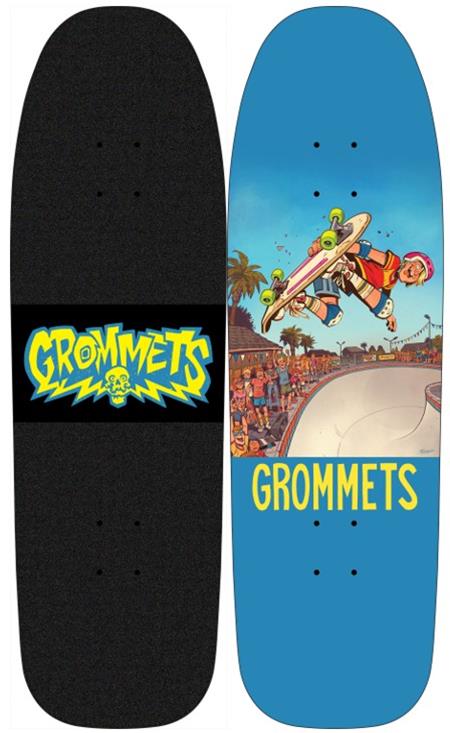 Grommets Skateboard Deck  C Brett Parson Var  Allocations May Occur image - Comics - Image - Pop Weasel