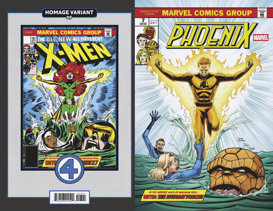 PHOENIX #7 CORIN HOWELL FANTASTIC FOUR HOMAGE VARIANT image
