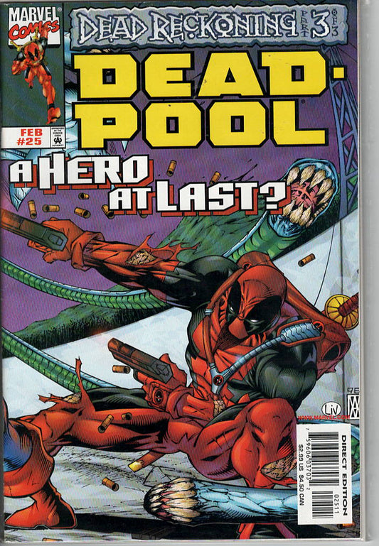 Pre-Owned - Deadpool #25  (February 1999) Scanned Image Pop Weasel Pre-Owned Comics