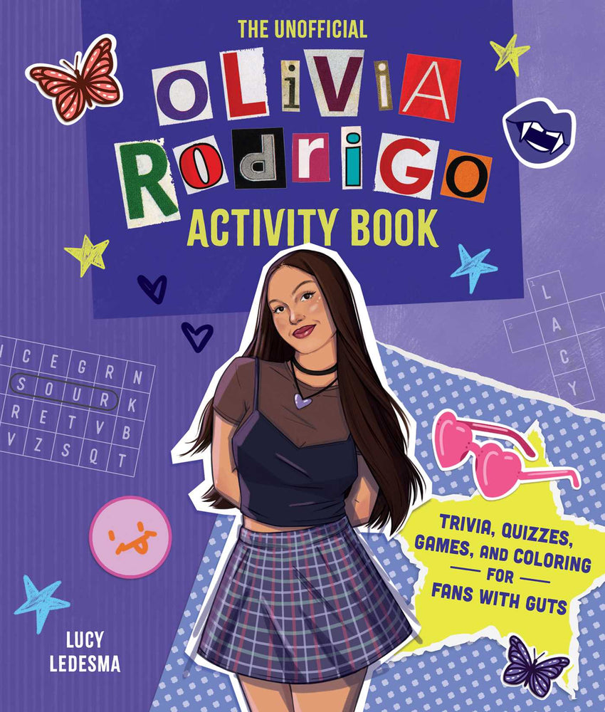 The Unofficial Olivia Rodrigo Activity Book Trivia, Quizzes, Games, and Coloring for Fans with Guts image -  - Image - Pop Weasel