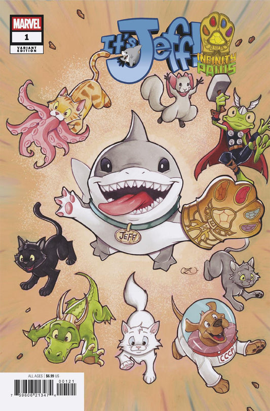 IT'S JEFF: INFINITY PAWS #1 CHRISSIE ZULLO VARIANT - Image