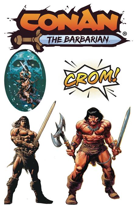 Conan The Heroic Return Sticker Pack 1 - Image - Comics - Image - Pop Weasel