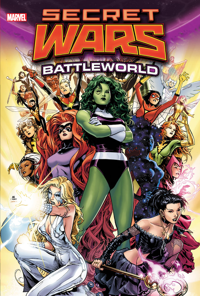 SECRET WARS: BATTLEWORLD OMNIBUS VOL. 1 JIM CHEUNG COVER | Hardcover image - Graphic Novels - Image - Pop Weasel