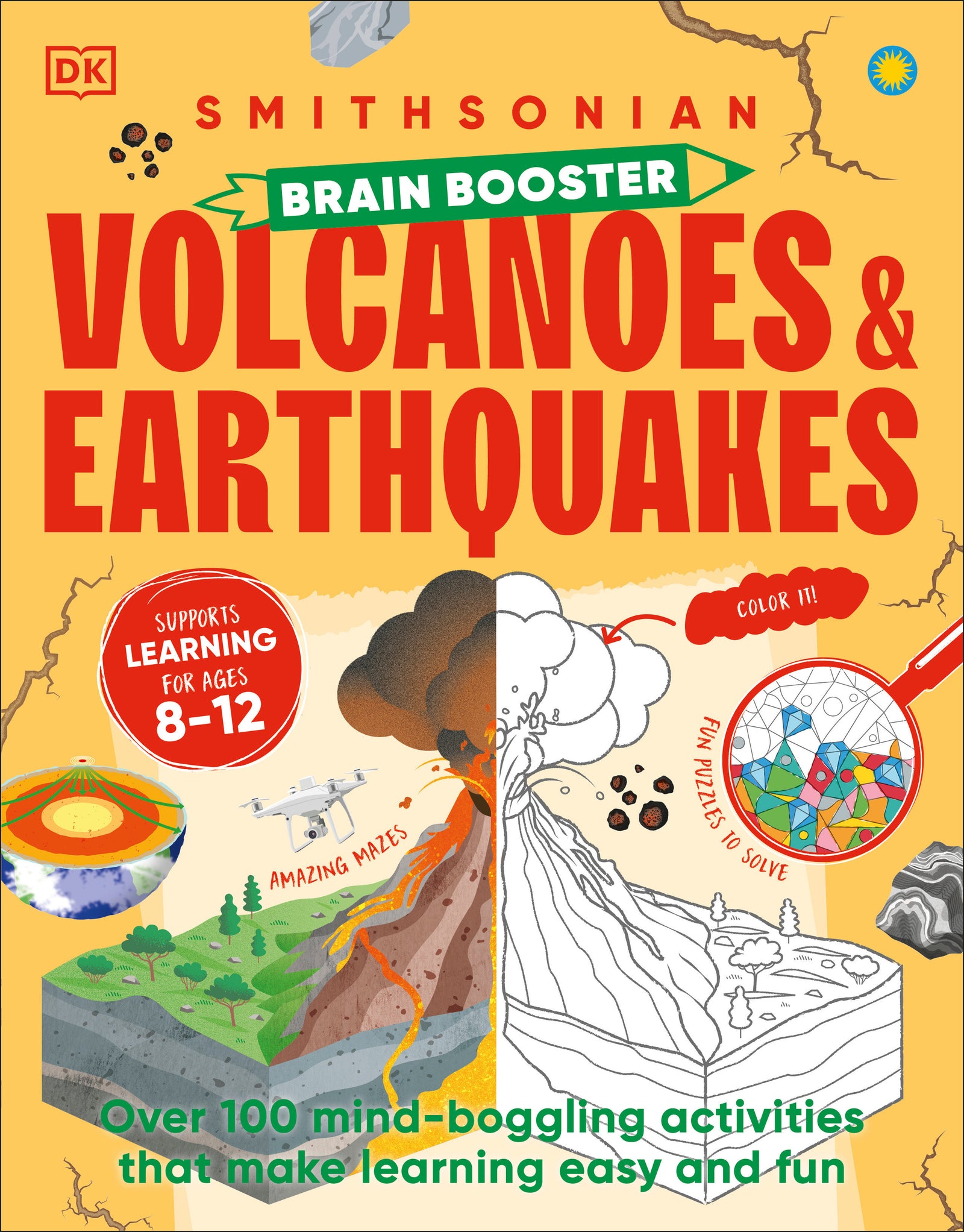 Brain Booster Volcanoes and Earthquakes image
