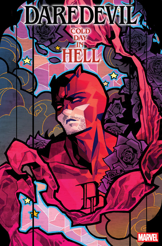 DAREDEVIL: COLD DAY IN HELL #1 ROSE BESCH DAREDEVIL VARIANT - Image