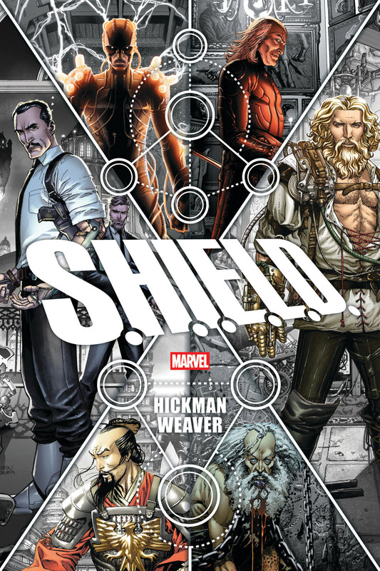 S.H.I.E.L.D. By Hickman & Weaver Omnibus Dustin Weaver Cover [DM Only] | Hardcover - Image