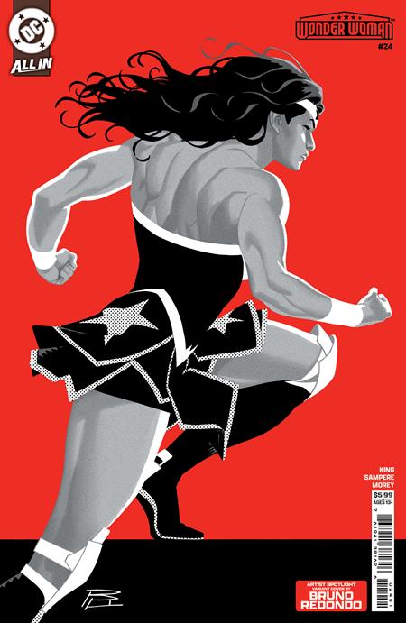 Wonder Woman #24  D Bruno Redondo Artist Spotlight Card Stock Var - Image