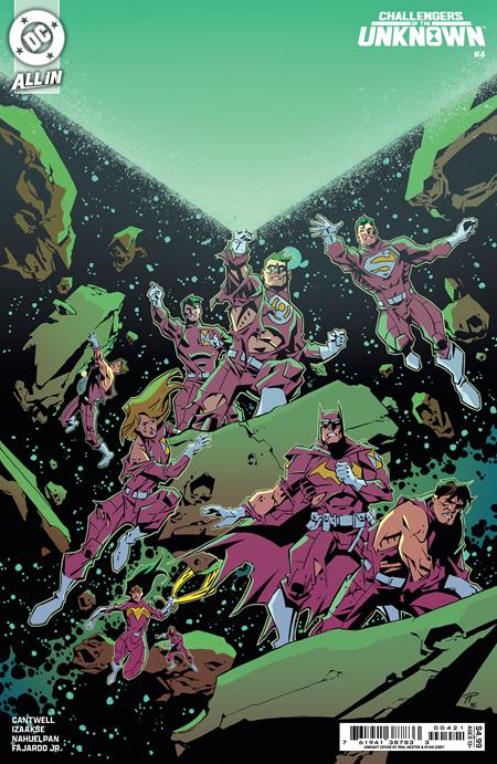 Challengers Of The Unknown #4 (of 6)  B Phil Hester Card Stock Var image