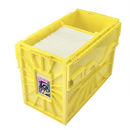 Short Comic Book Bin Yellow - Image