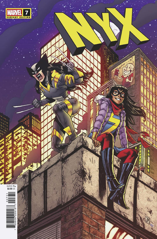 NYX #7 JUSTIN MASON VARIANT image