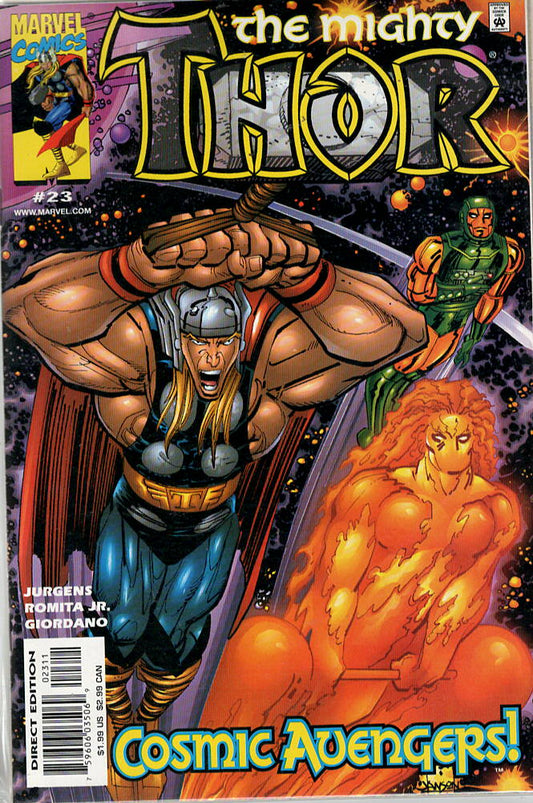 Pre-Owned - Thor #23  (May 2000) Scanned Image Pop Weasel Pre-Owned Comics