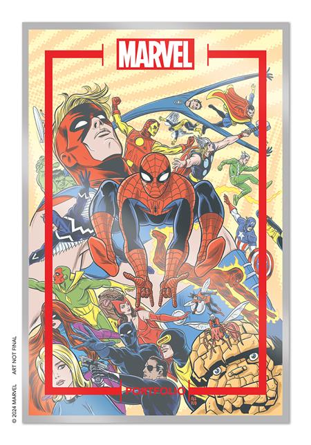 Marvel Portfolio Of Michael Allred Marvel Universe 12 Print Set - Image