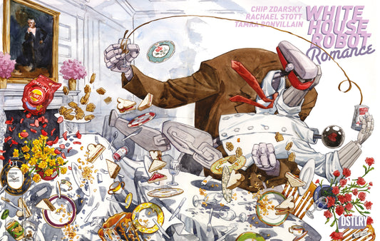 WHITE HOUSE ROBOT ROMANCE #1 JILL THOMPSON VARIANT - Image